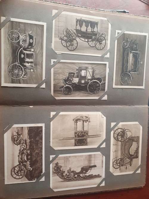 "WOW" Vintage postcard collection of horse carriages and more