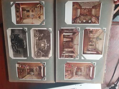 "WOW" Vintage postcard collection of horse carriages and more