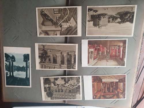 "WOW" Vintage postcard collection of horse carriages and more
