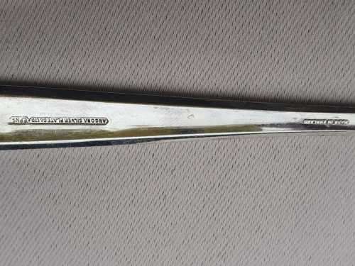 Silver plated fish knives and fork set, Angora silver plated EPNS, made in England