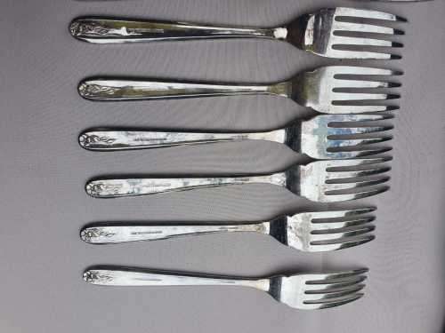 Silver plated fish knives and fork set, Angora silver plated EPNS, made in England
