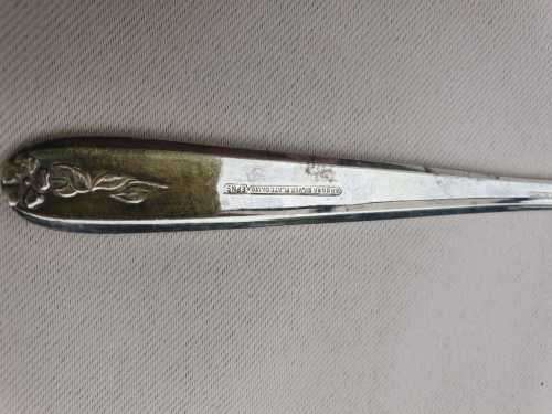 Silver plated fish knives and fork set, Angora silver plated EPNS, made in England