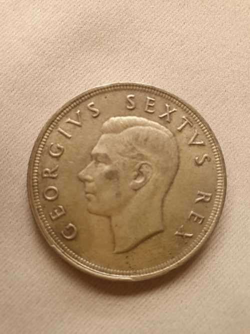 3x 5 Shillings Union of South Africa bid per coin to take all 3