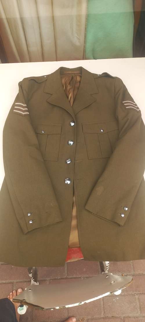 Old South African army jacket 1975