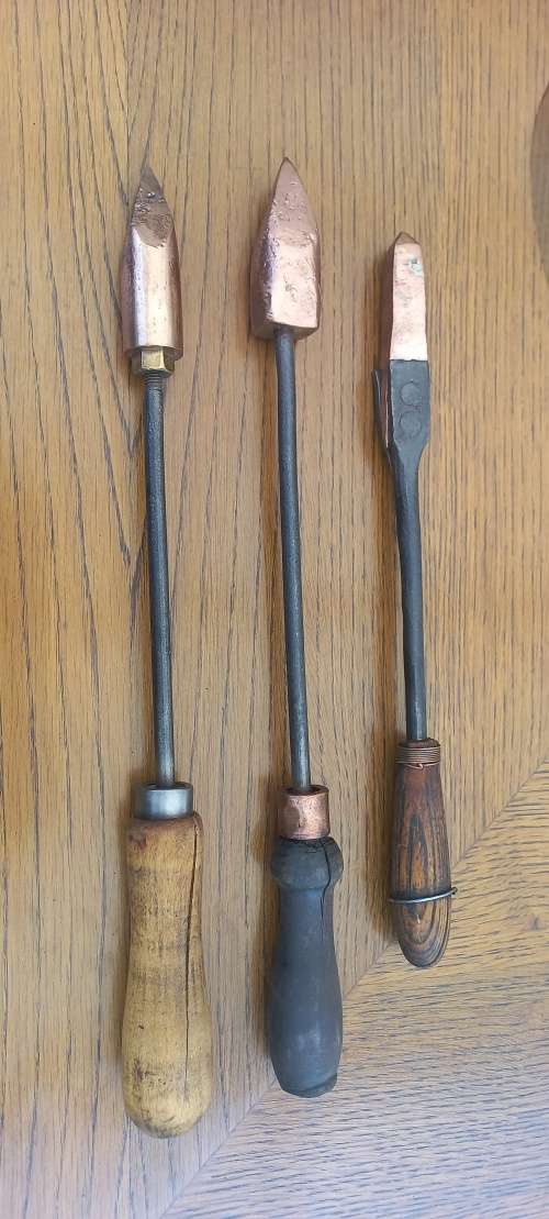 Anique copper point soldering irons