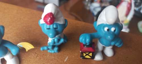 4 Original Peyo Smurfs W. Germany - Bid is for all