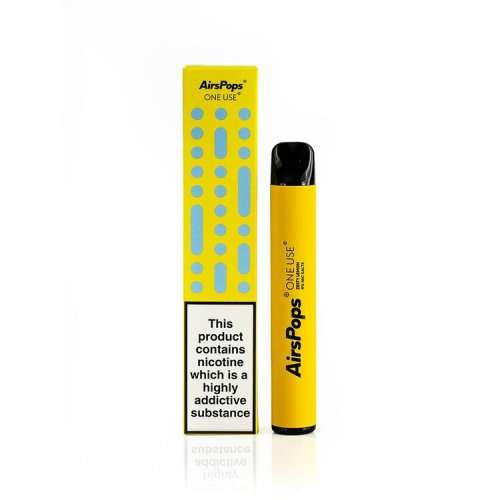 Airscream AirsPops One Use - Zesty Lemon 5%