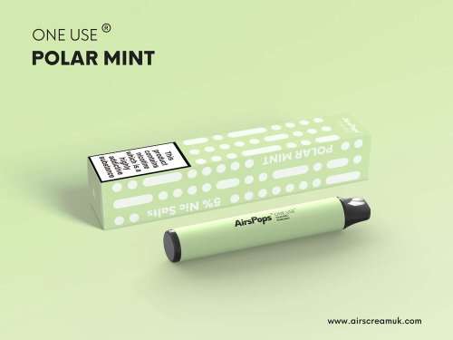 Airscream Airspops One use - Polar Mint 5%