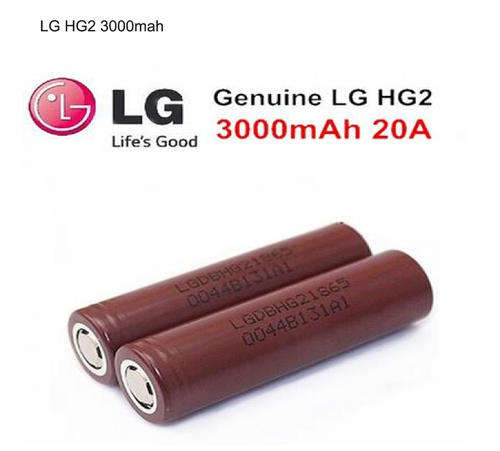 E Cigarette: LG 3000 mAh 18650 Battery