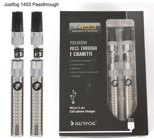E Cigarette Electronic Cigarette: Justfog 900mAh Passthrough Battery