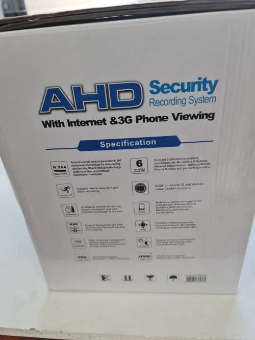 8CH AHD CCTV KIT / MOTION DETECTION / REMOTE VIEWING