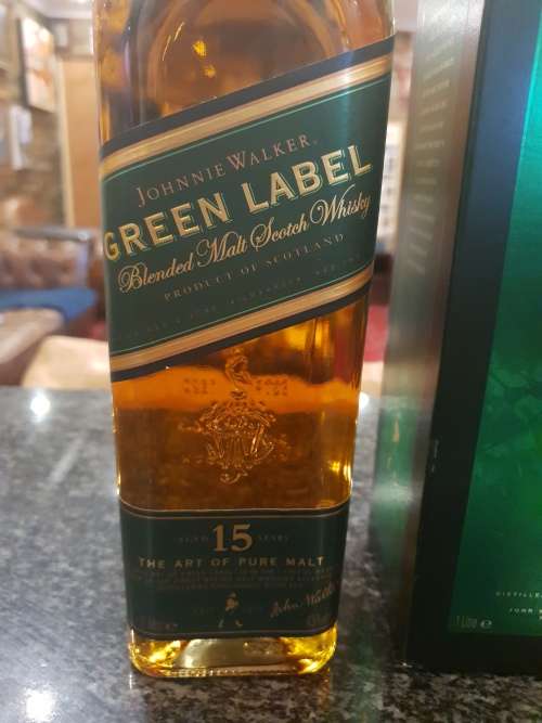 Johnnie Walker Green Label 15 Year Old - Discontinued