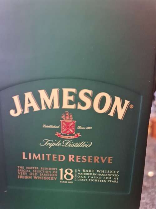 Jameson Limited Reserve 18 Year Old Whisky