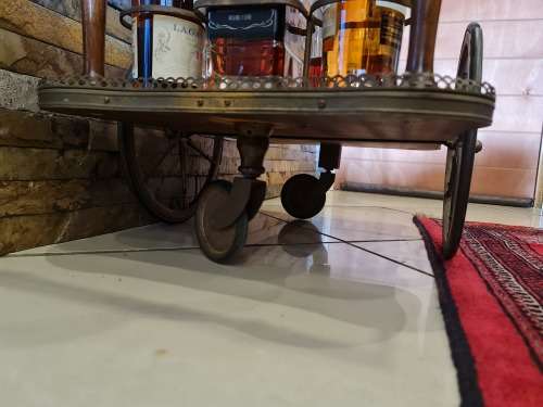 1950`s Vintage French Drinks Trolley