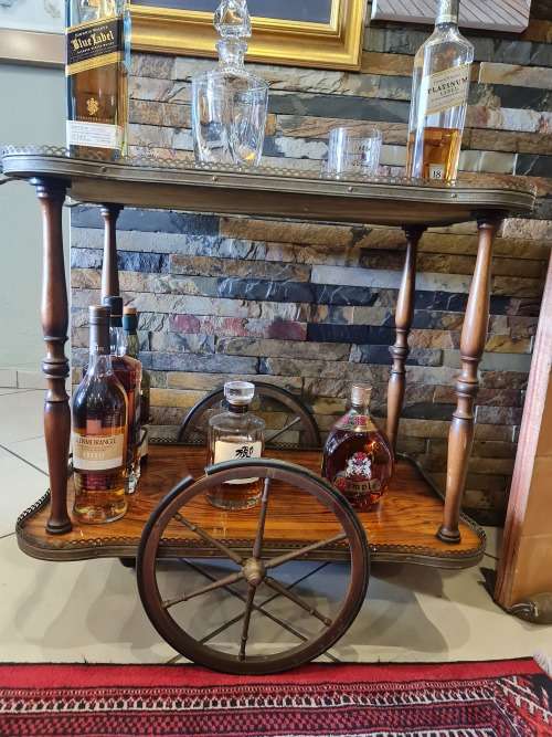 1950`s Vintage French Drinks Trolley