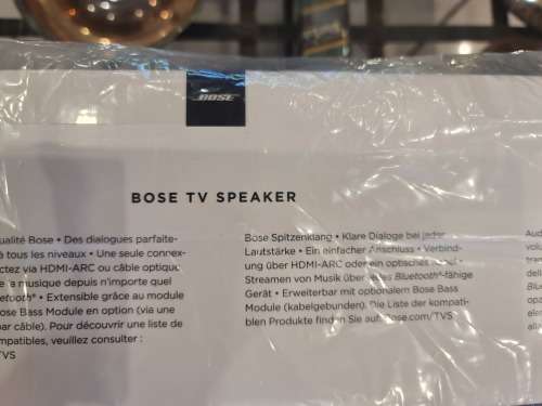 Bose TV Speaker Soundbar - Black