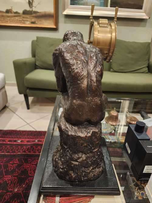 Sculpture - The Thinker Of Rodin Figure