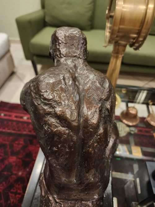 Sculpture - The Thinker Of Rodin Figure