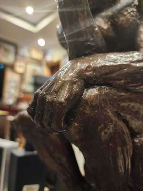 Sculpture - The Thinker Of Rodin Figure