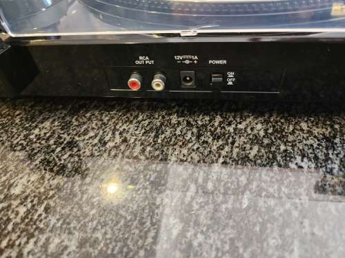 Lenco L-85 Turntable with 12 LP Collection