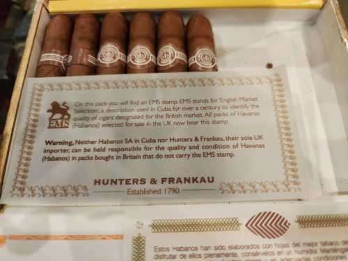 Montecristo No. 5 Cigars in a Box