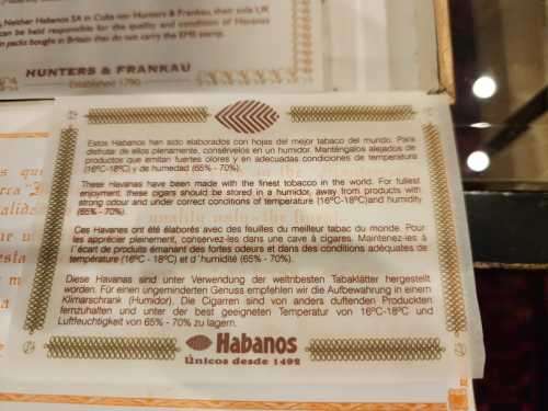 Montecristo No. 5 Cigars in a Box