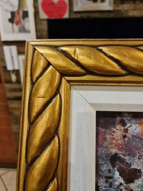 Martin Wenkidu - Twin Towers Mixed Media Art