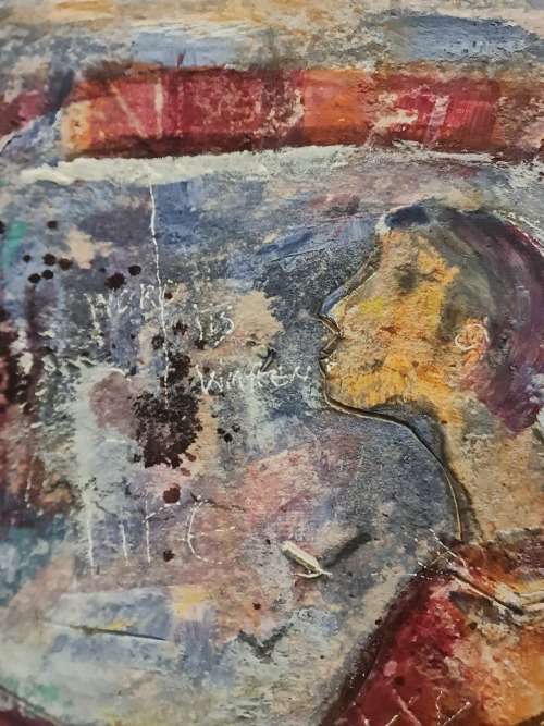 Martin Wenkidu - Twin Towers Mixed Media Art