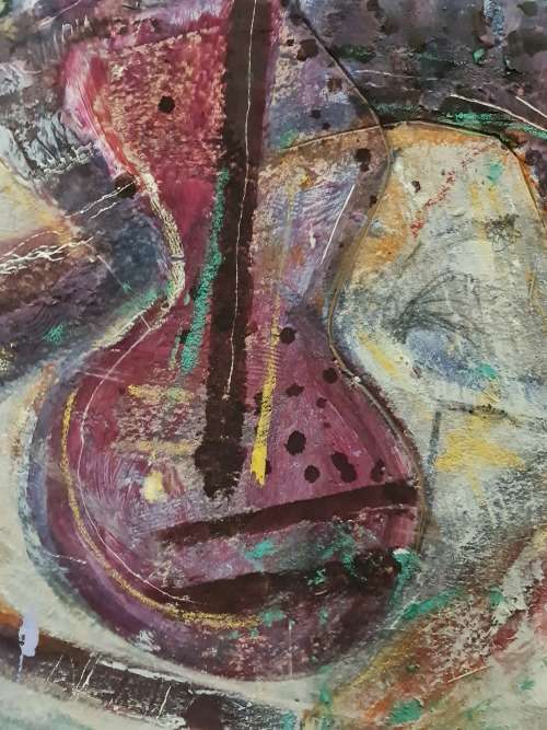 Martin Wenkidu - Twin Towers Mixed Media Art