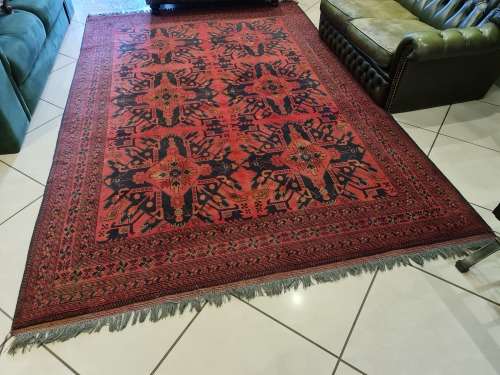 Large Hand Knotted Persian Carpet