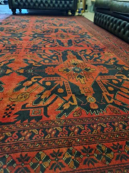 Large Hand Knotted Persian Carpet