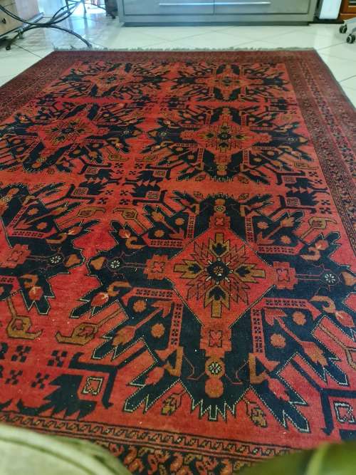 Large Hand Knotted Persian Carpet