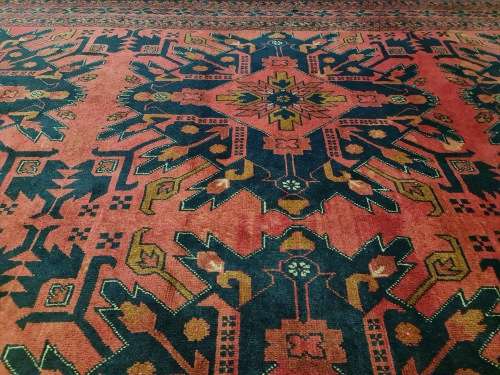 Large Hand Knotted Persian Carpet