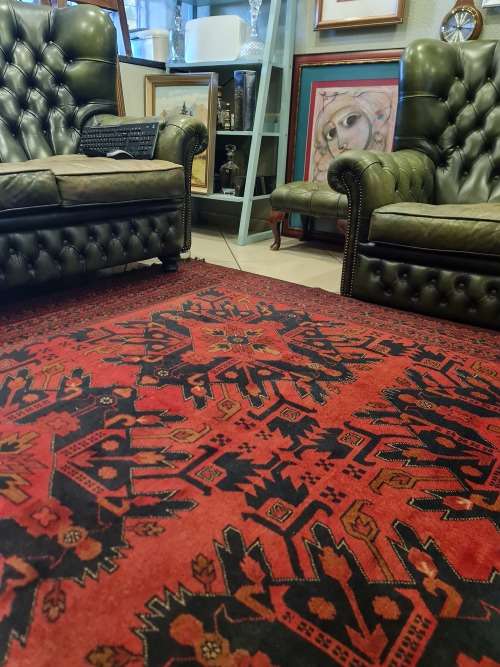 Large Hand Knotted Persian Carpet