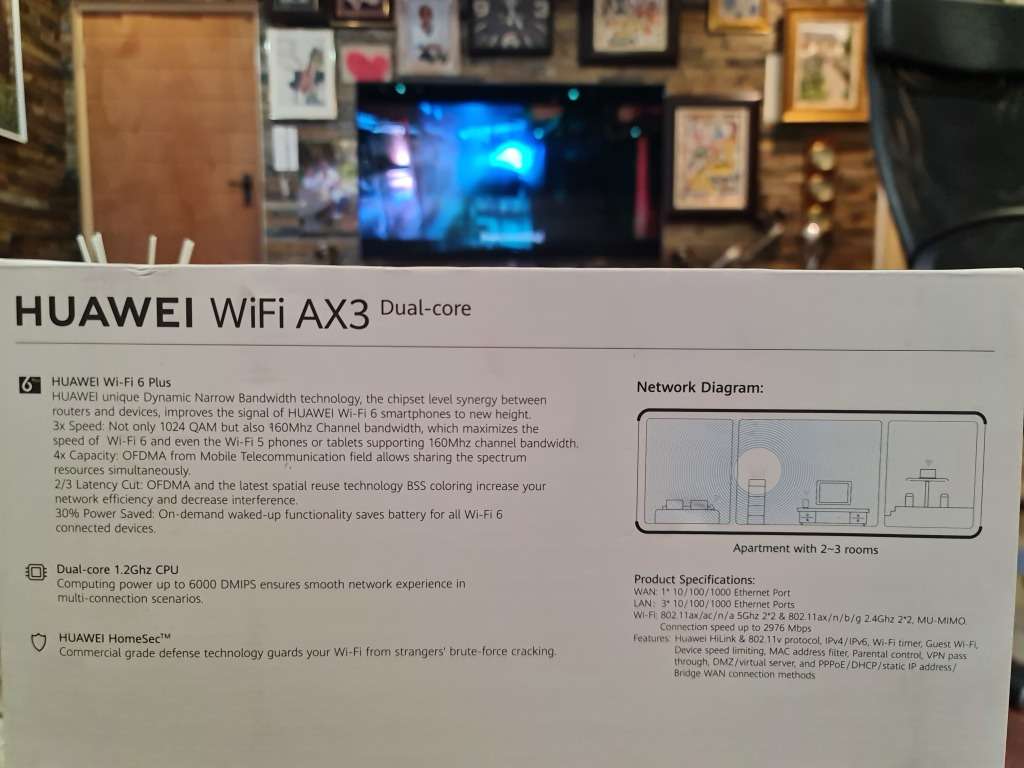 Huawei AX3 Dual Core Wi-Fi Router