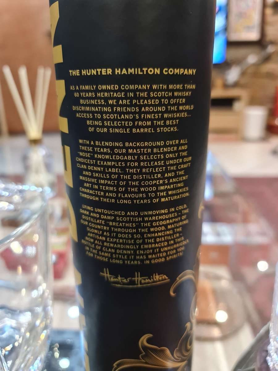 Clan Denny Blended Malt Whisky From Islay