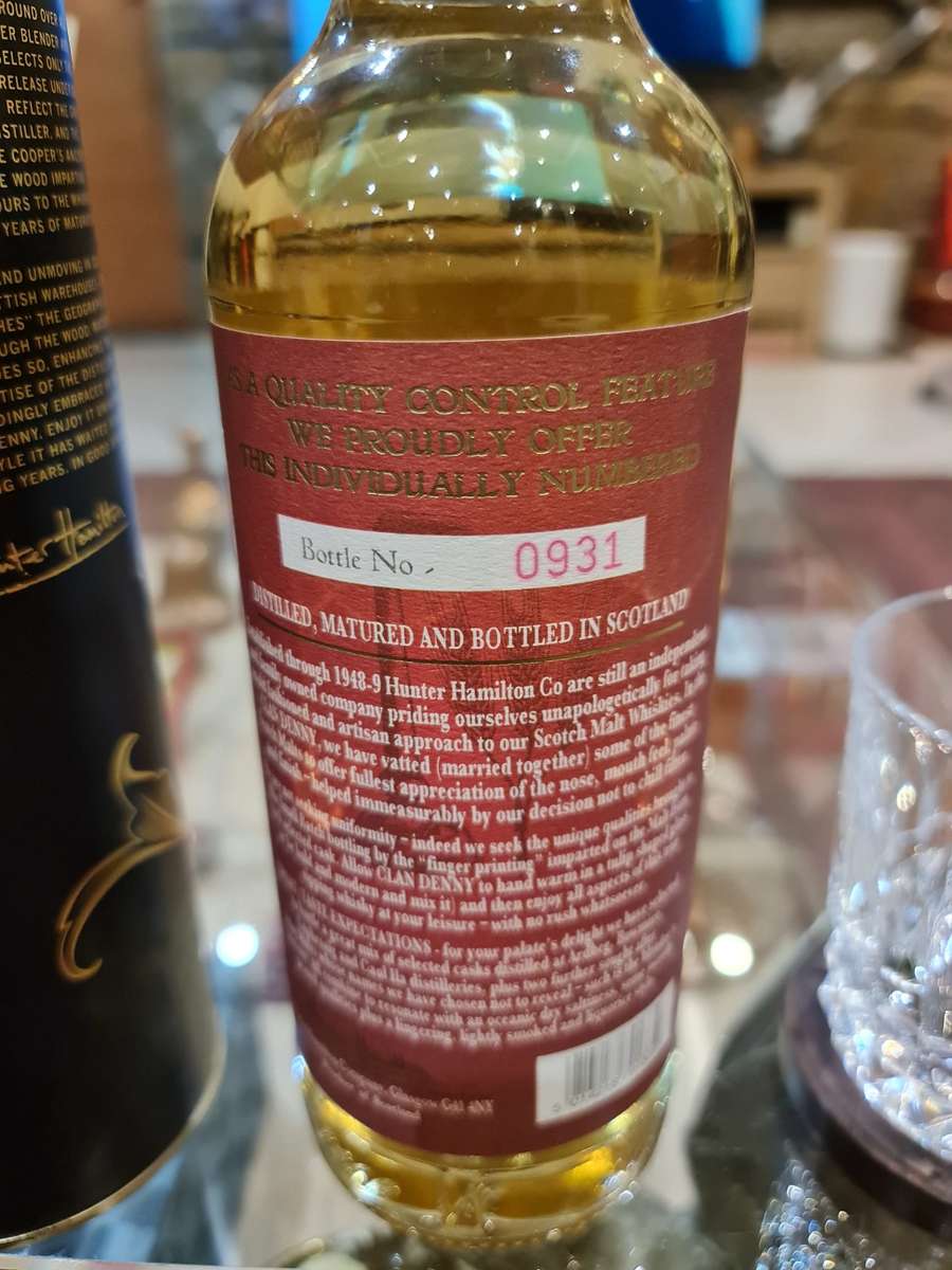 Clan Denny Blended Malt Whisky From Islay