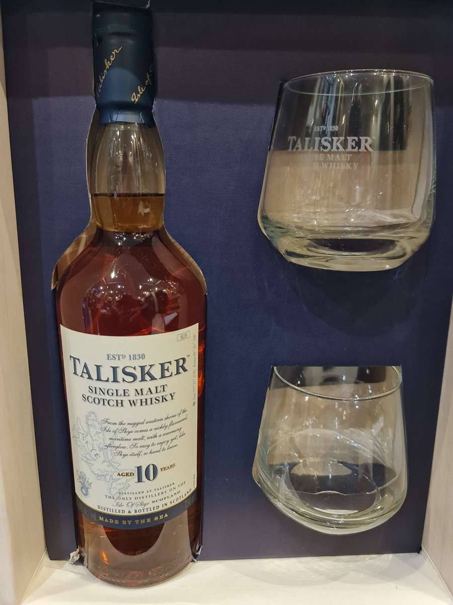 Talisker 10 Year Old Single Malt Whisky