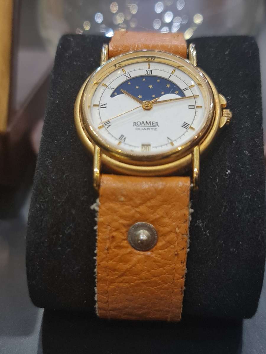 Roamer Quartz Moonphase Vintage Lady`s Watch