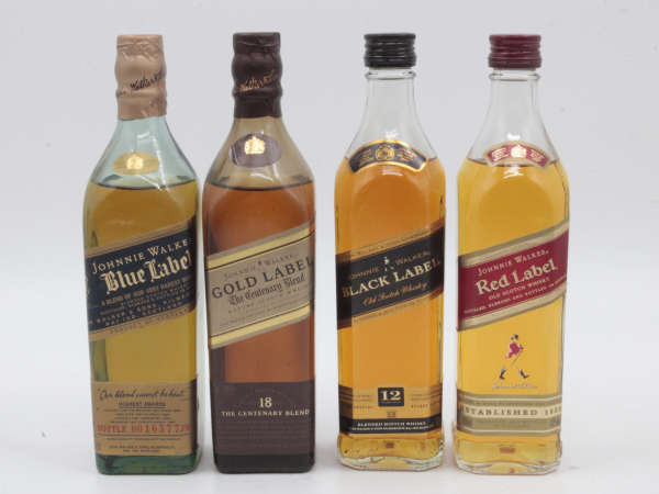 Johnnie Walker Classic Collection - 4x 200ml