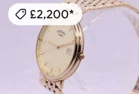 Rotary Gold Plated 1997 Quartz Watch