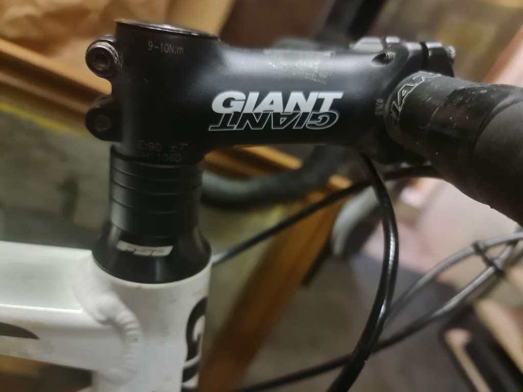 Giant Defy 9 Number 4 Road Bike and Lazer D2 Helmet