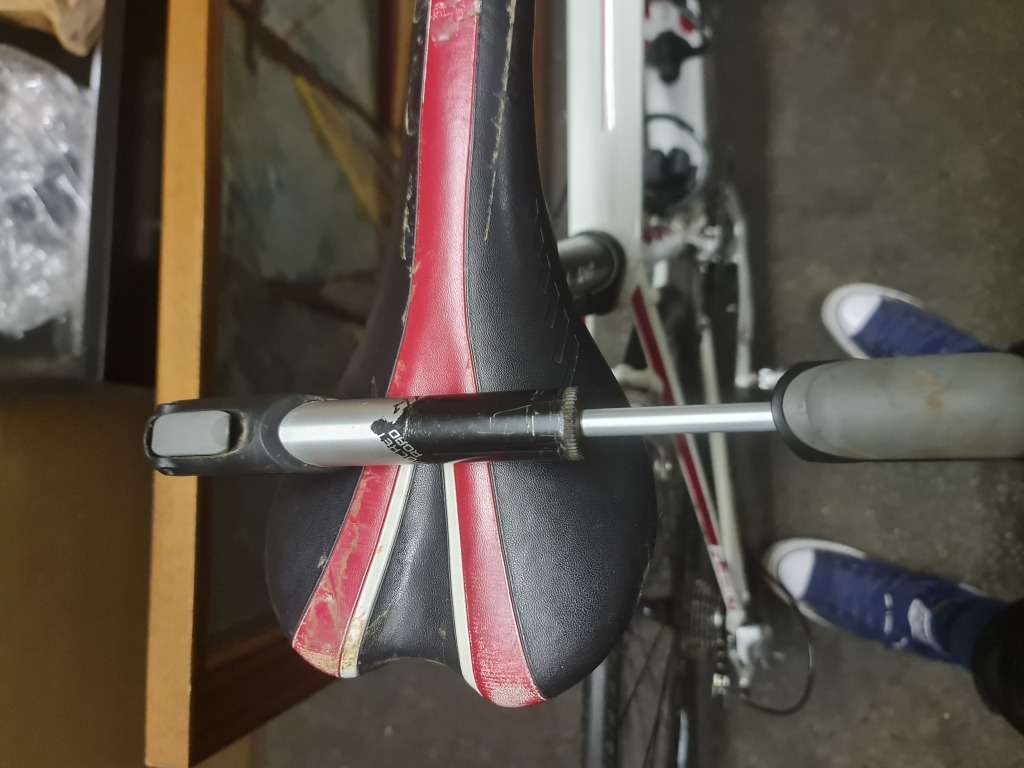 Giant Defy 9 Number 4 Road Bike and Lazer D2 Helmet