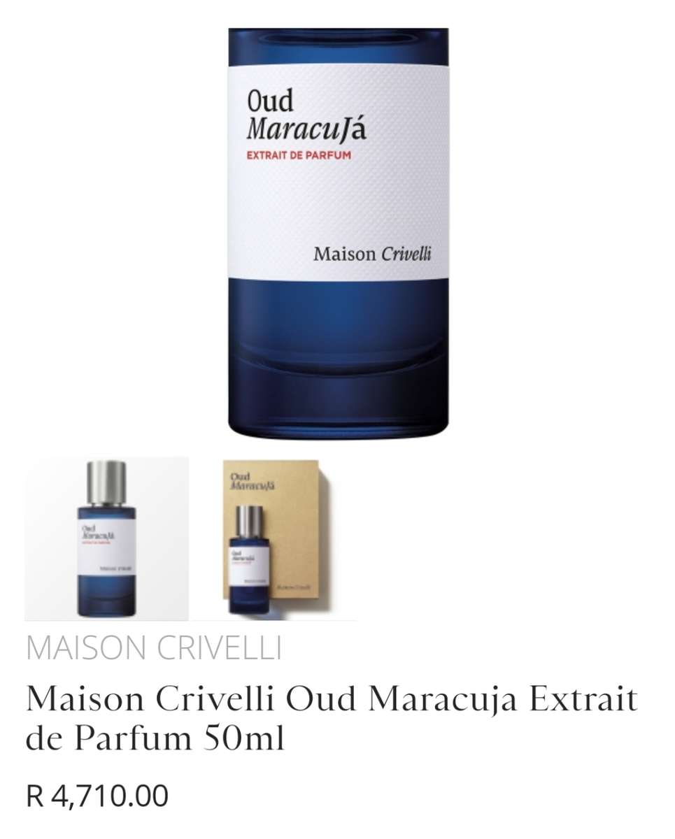 Maison Crivelli Oud Maracuja Extrait de Parfum