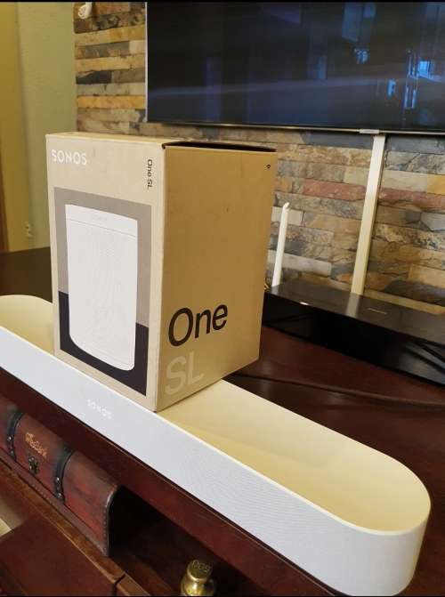 Sonos One SL Single WiFi Speaker - White