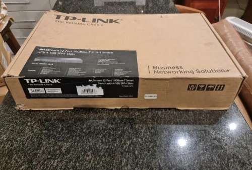 TP-Link T1700X-16TS JetStream 12-Port Gigabit Stackable Smart Switch with 4 10G SFP+