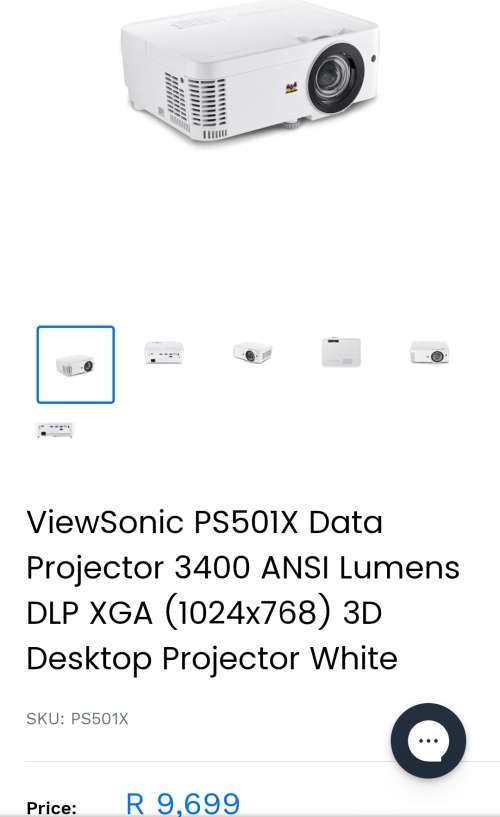 Projector ViewSonic PS501x