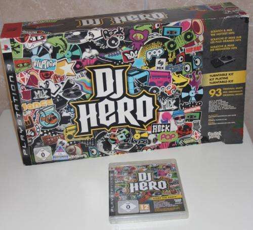 Ps3 DJ Hero Turntable  + Disc