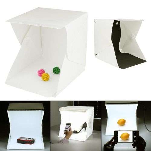 Light Room Photo Studio Photography Lighting Tent Kit Backdrop Cube Mini Box