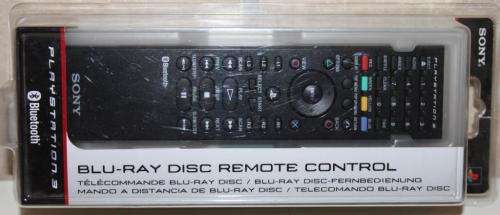 Playstation 3 Blu-Ray Disc remote